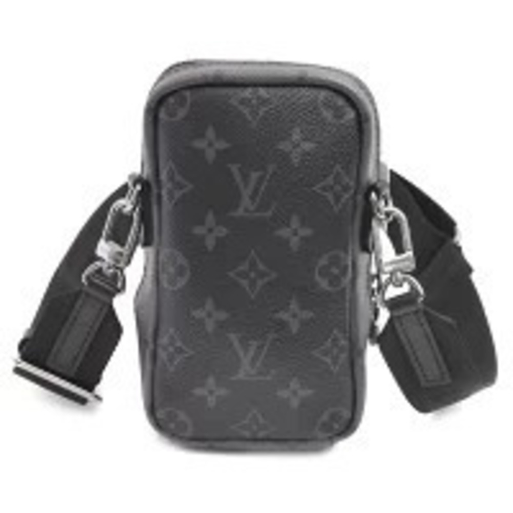 Louis Vuitton Eclipse Double Bag Clutch Monogram Shoulder Phone
